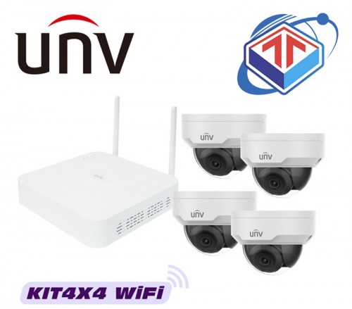 Bộ Kit Uniview Wifi Dome...